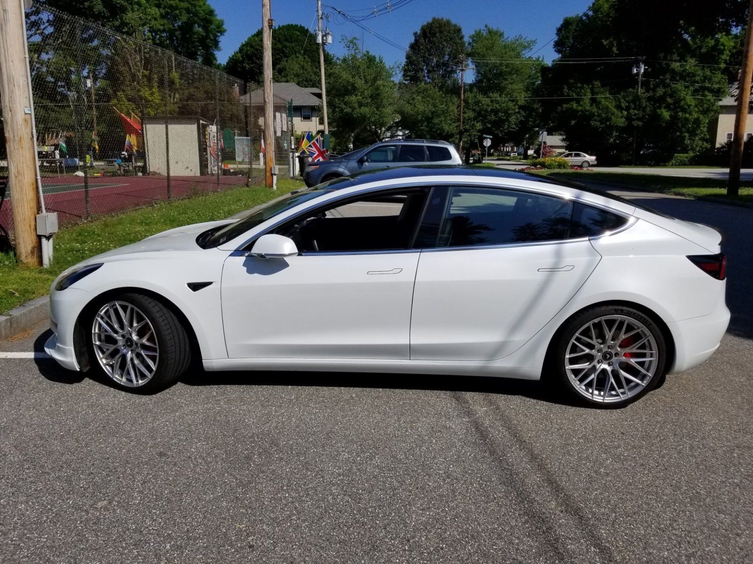Tesla Model 3 with MountainPass Performance Sports Coilovers – Tesla