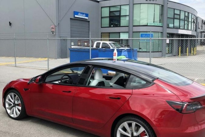 red model 3 pillar delete