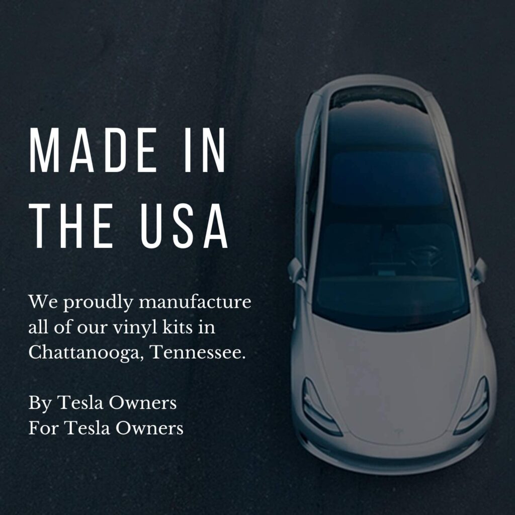 TESBROS Tesla Model 3 Chrome Delete – Tesla Model 3 Wiki